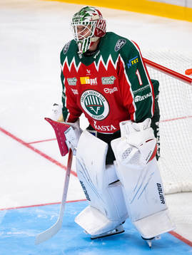 Frölundas målvakt Lars Johansson