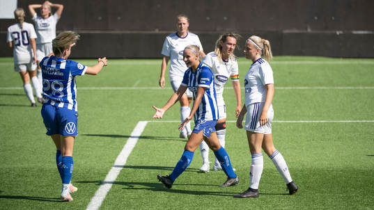 IFK Göteborgs Filippa Hopkins jublar