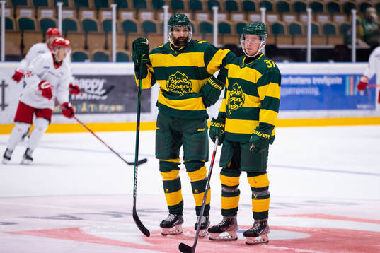Björklövens Daniel Rahimi och Jacob Andersson