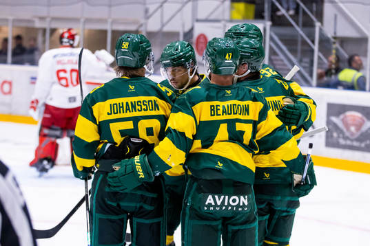Björklöven jublar