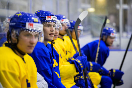 Simon Edvinsson of Sweden at a practice session