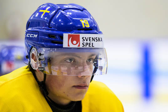 Victor Stjernborg of Sweden at a practice session