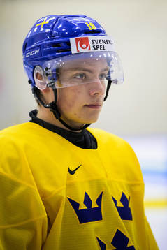 Victor Stjernborg of Sweden at a practice session