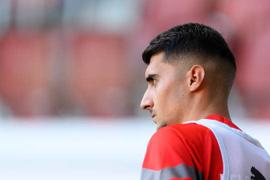 Helsingborgs Amar Muhsin värmer upp
