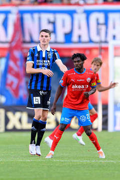 Sirius Jamie Roche och Helsingborgs Benjamin Acquah