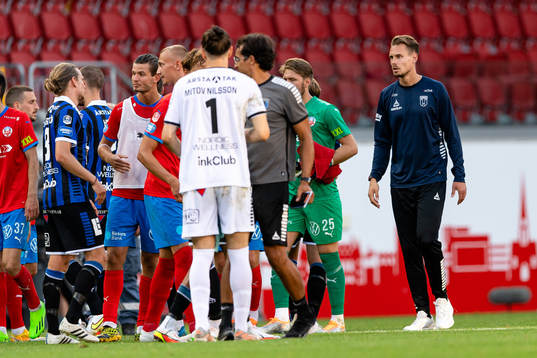 Sirius tränare Daniel Bäckström