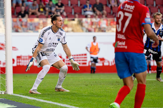Sirius målvakt David Mitov Nilsson