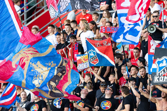 under fotbollsmatchen i Allsvenskan mellan Helsingborg och