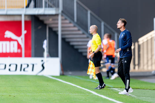 Sirius tränare Daniel Bäckström