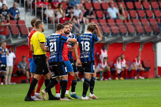 Helsingborgs Abdul Khalili och Sirius Daniel Stensson