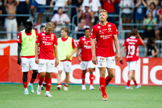 Kalmars Lars Sætra deppar