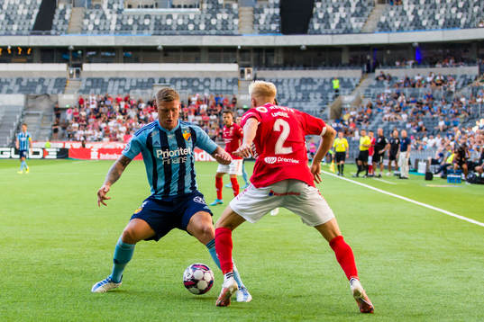 Djurgårdens Victor Edvardsen