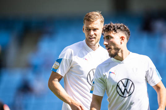 Malmö FFs Felix Beijmo och Moustafa Zeidan