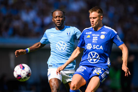 Malmö FFs Mohamed Buya Turay och Sundsvalls Rasmus