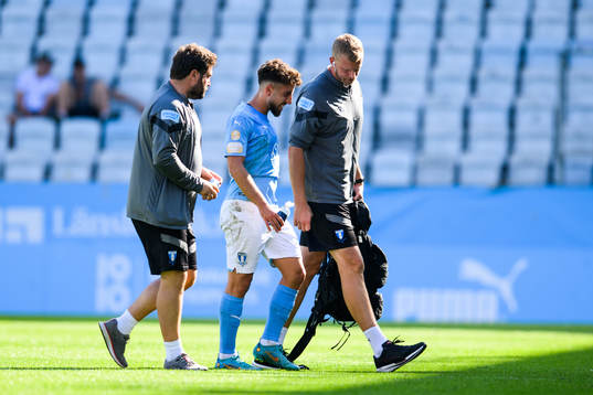 Malmö FFs Moustafa Zeidan skadad