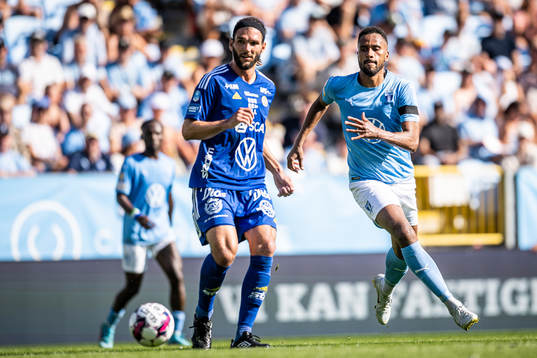 Sundsvalls Forrest Lasso och Malmö FFs Isaac Kiese Thelin