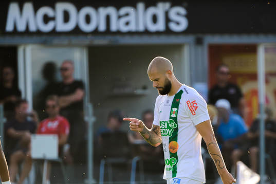 Varbergs Robin Simovic jublar