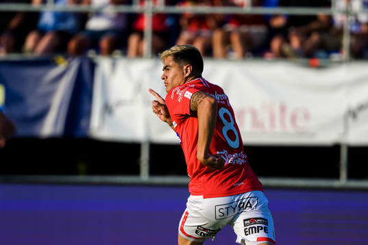 Degerfors Diego Campos jublar