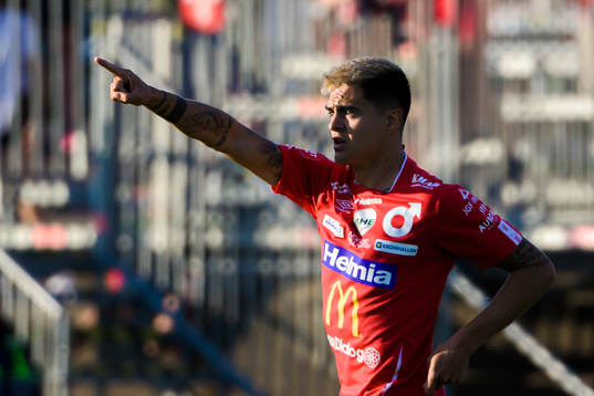 Degerfors Diego Campos jublar