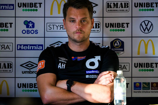 Degerfors tränare Andreas Holmberg