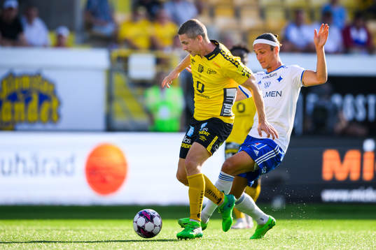 Elfsborgs André Ibsen Rømer och IFK Norrköpings Jonathan