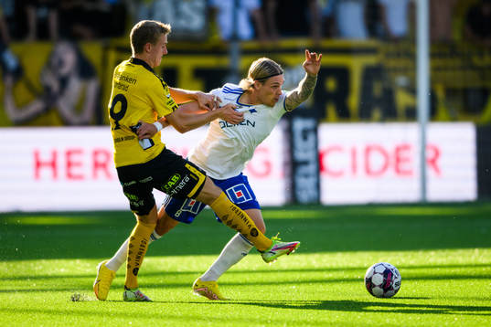 Elfsborgs Jeppe Møldrup Okkels och IFK Norrköpings Arnor