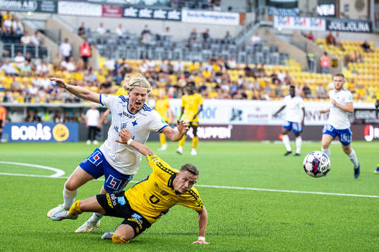 IFK Norrköpings Daniel Fritz Eid och Elfsborgs Jacob