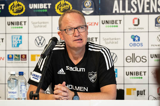 IFK Norrköpings tränare Glen Riddersholm