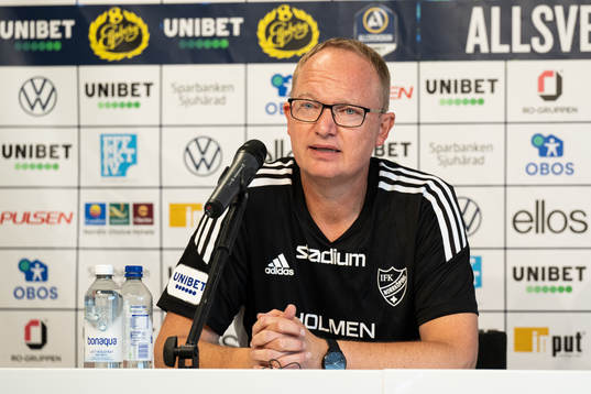 IFK Norrköpings tränare Glen Riddersholm