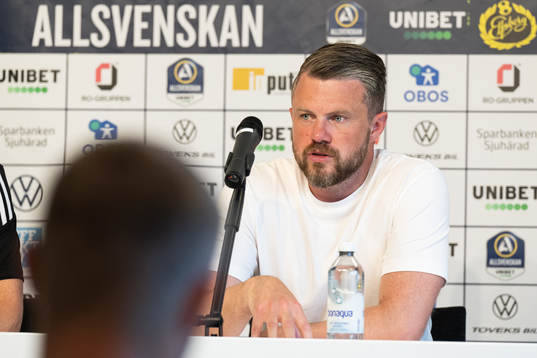 Elfsborgs manager Jimmy Thelin