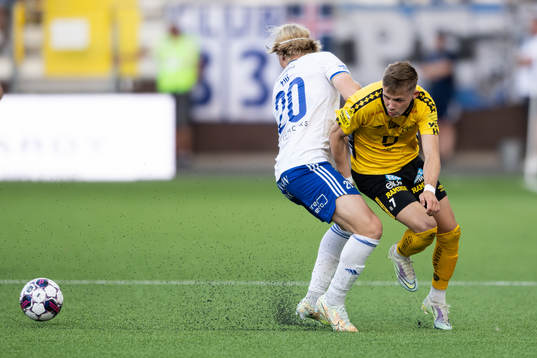 IFK Norrköpings Daniel Fritz Eid och Elfsborgs Jacob