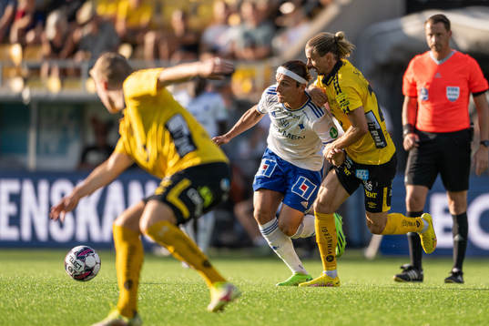 IFK Norrköpings Jonathan Levi och Elfsborgs Niklas Hult