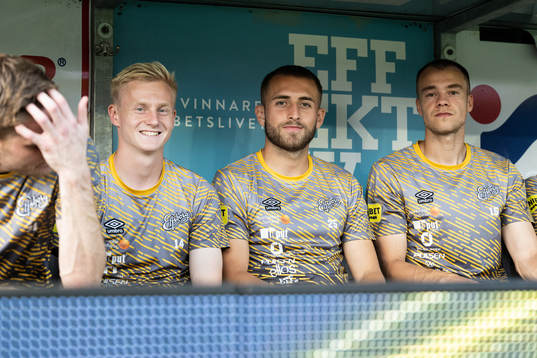 Elfsborgs Oscar Aga, Jack Cooper Love och Leo Väisänen