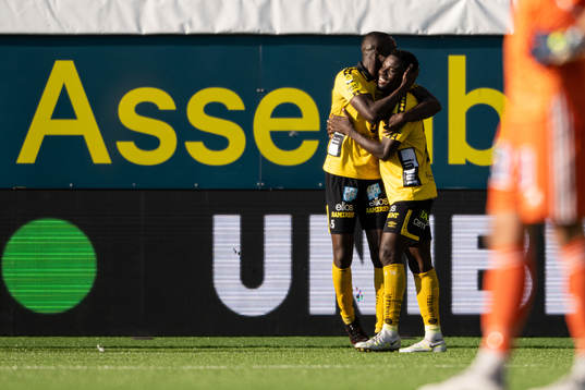 Elfsborgs Michael Baidoo och Maudo Lamine Jarjué