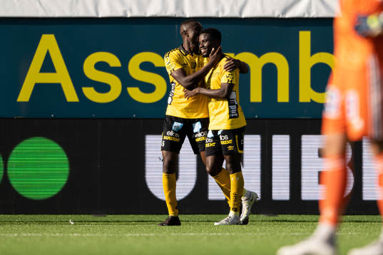 Elfsborgs Michael Baidoo och Maudo Lamine Jarjué