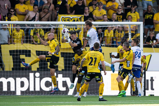 Elfsborgs målvakt Hákon Valdimarsson och IFK Norrköpings