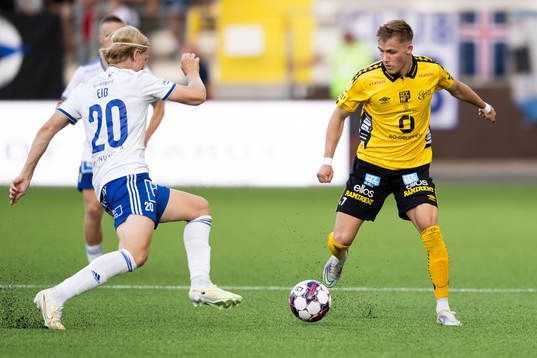 IFK Norrköpings Daniel Fritz Eid och Elfsborgs Jacob
