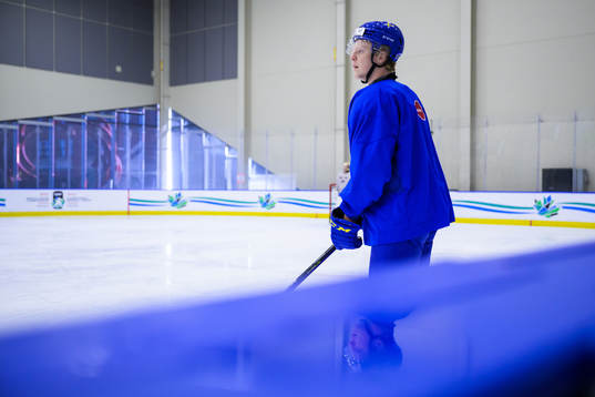 Åke Stakkestad of Sweden at a practice session