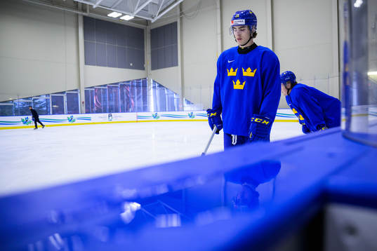 Liam Öhgren of Sweden at a practice session