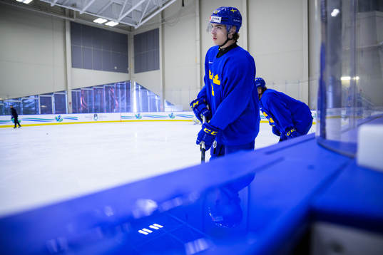 Liam Öhgren of Sweden at a practice session