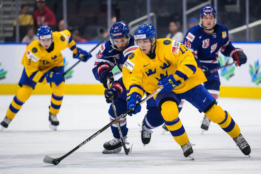 Landon Slaggert of USA and Fabian Lysell of Sweden