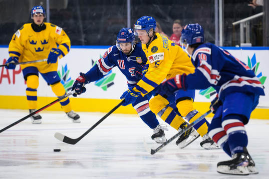 Landon Slaggert of USA and Åke Stakkestad of Sweden
