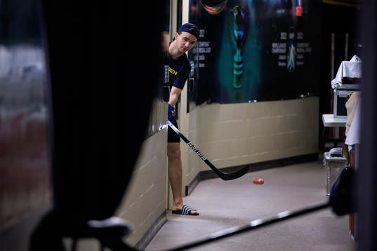 Isak Rosén of Sweden at a practice session