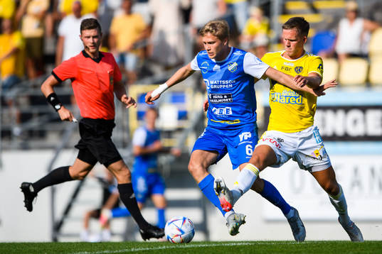 Oddevolds Axel Pettersson och Falkenbergs Tim Stålheden