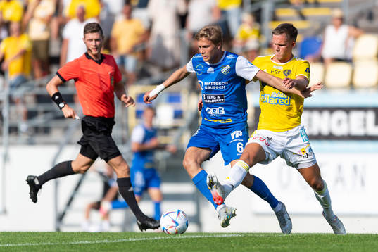 Oddevolds Axel Pettersson och Falkenbergs Tim Stålheden
