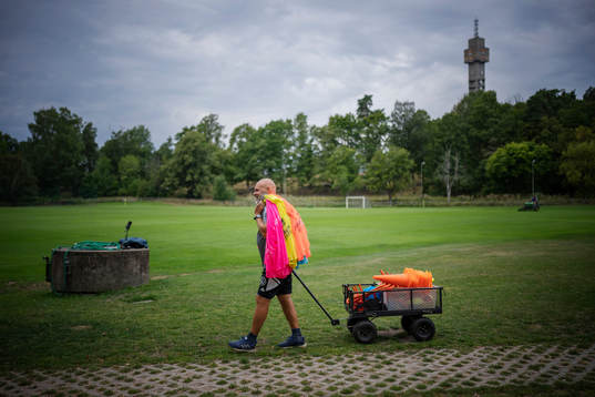 Djurgårdens materialare Patrik "Putte" Eklöf