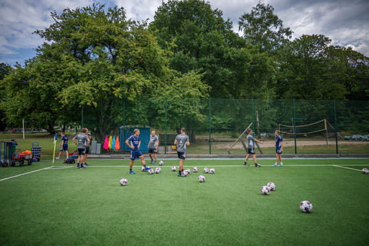 Djurgårdens träning