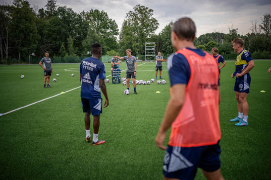 Djurgårdens tränare Thomas Lagerlöf