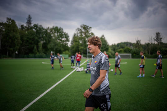 Djurgårdens tränare Thomas Lagerlöf