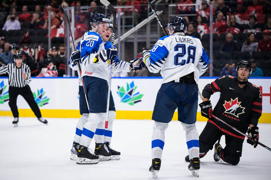 Samuel Helenius, Kalle Väisänen and Eetu Liukas of